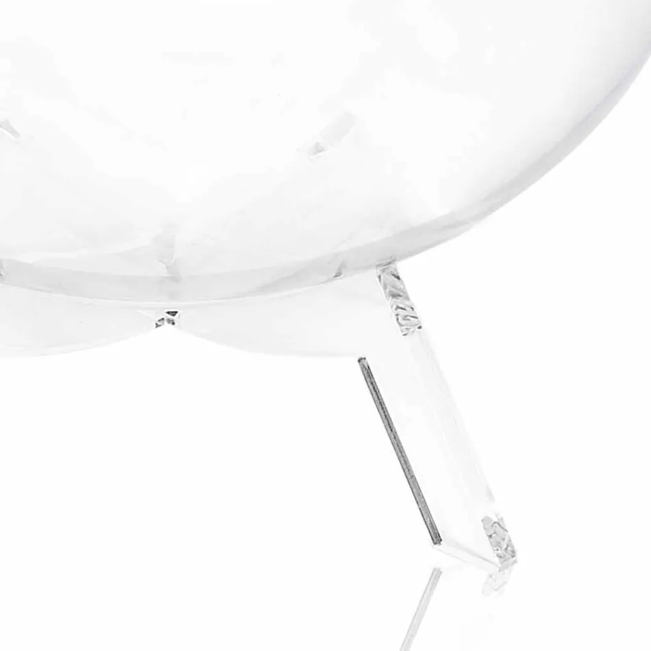 Sofabord / runde blå container Biffy, moderne design lavet i Italien Viadurini