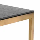 Firkantet udendørssidebord 2 Dimensioner 3 finish - Julie Viadurini