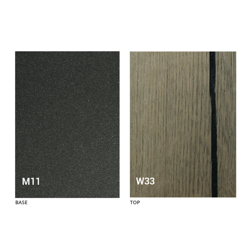 Transformerende sofabord af design i træ fremstillet i Italien - Vincenzo Viadurini