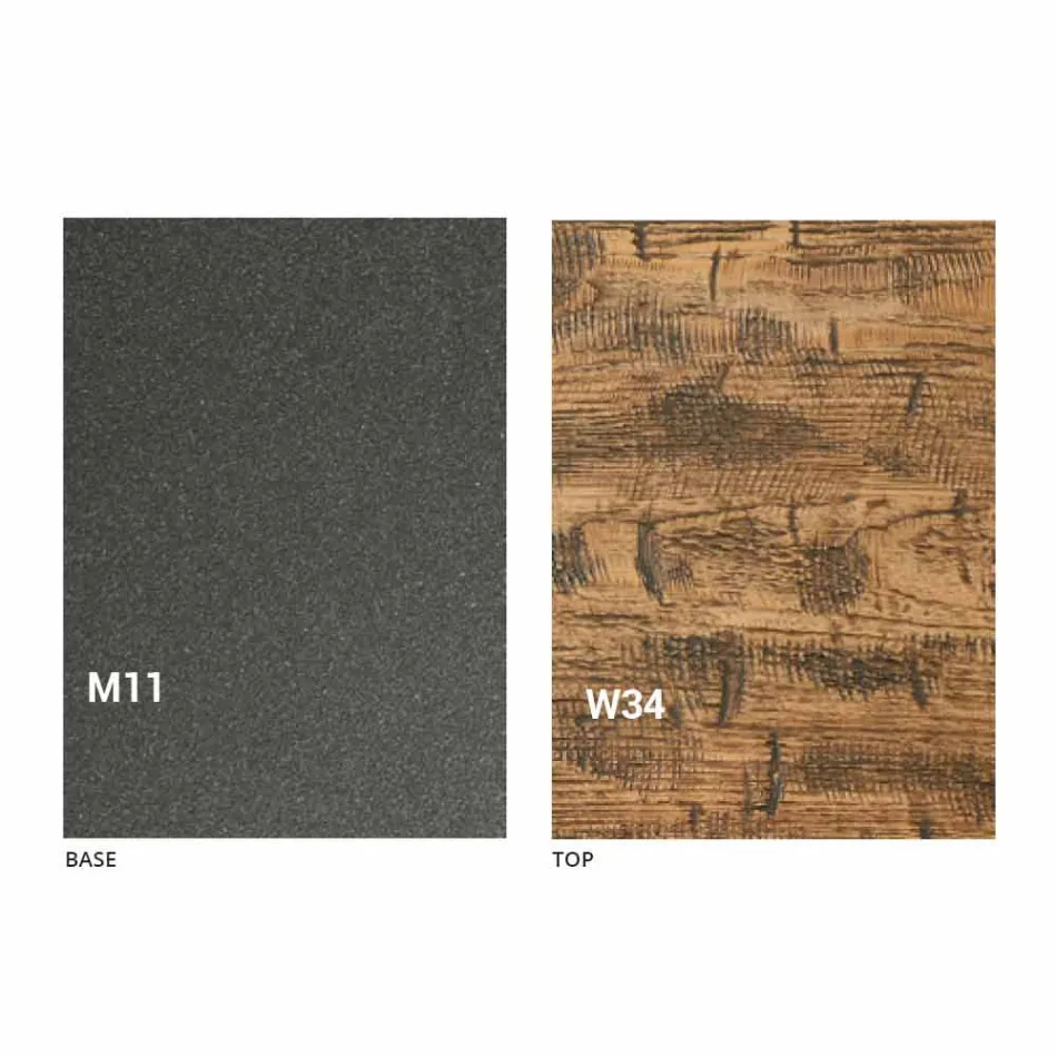 Transformerbart sofabord i lavet i Italien Træ - Vincenzo Viadurini