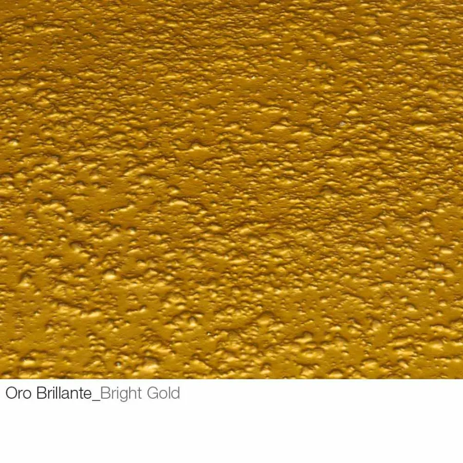 Sofabord i smedet krystal og metal fremstillet i Italien - Montebianco Viadurini