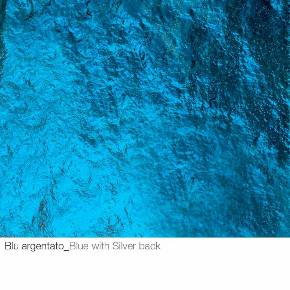 Sofabord i smedet krystal og metal fremstillet i Italien - Montebianco Viadurini