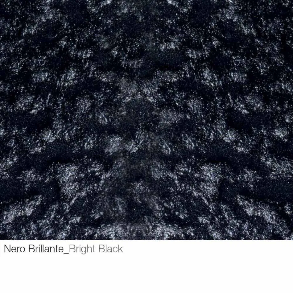 Sofabord i smedet krystal og metal fremstillet i Italien - Montebianco Viadurini