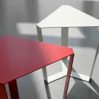 Made in Italy Design farvet metal sofabord - Yasmine Viadurini