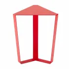 Sofabord i farvet metal i moderne italiensk design - Yasmine Viadurini