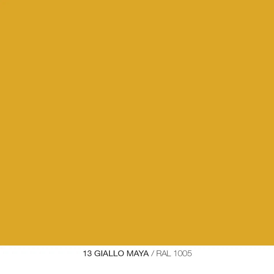 Rundt metal sofabord, design i forskellige farver og 2 størrelser - Olesya Viadurini