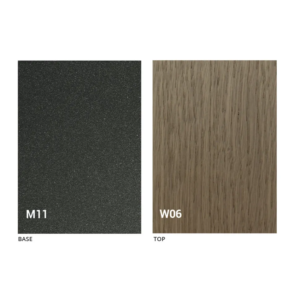 Moderne transformerende sofabord i træ og metal fremstillet i Italien - Fabio Viadurini