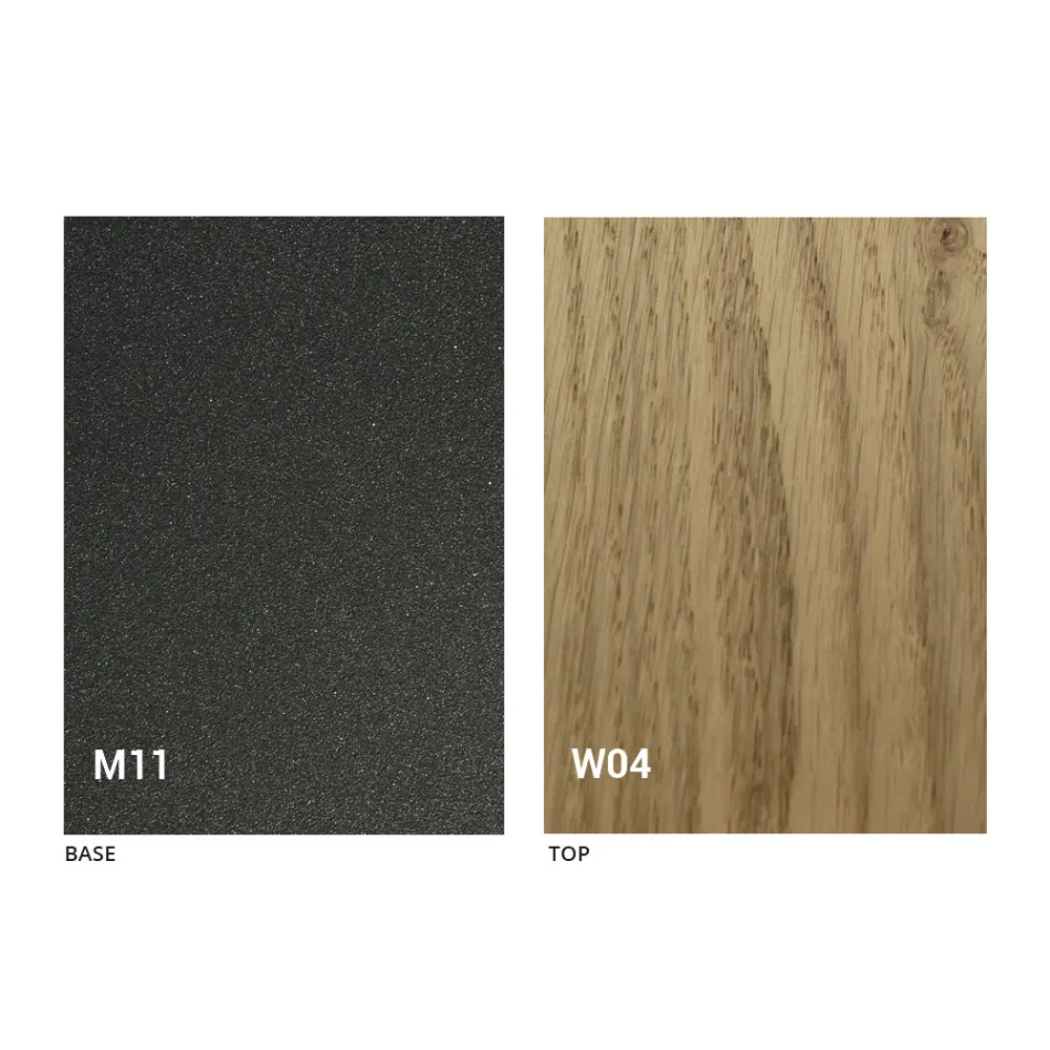 Moderne transformerende sofabord i træ og metal fremstillet i Italien - Fabio Viadurini