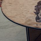 Rundt Glas Sofabord til Stue Design 3 Størrelser - Imolao Viadurini