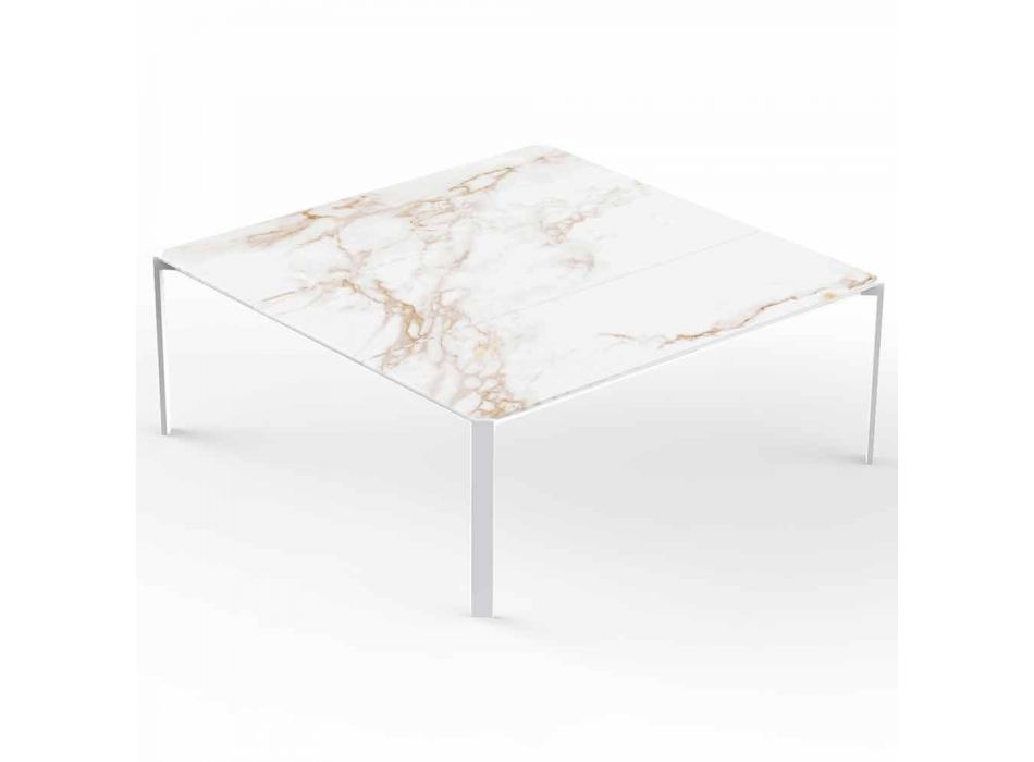 Firkantet have sofabord, marmoreffekt top - tablet fra Vondom Viadurini