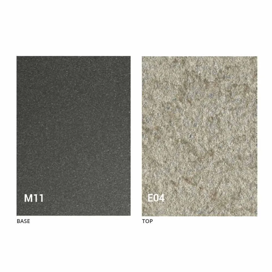 Transformerbart sofabord med mørteleffekt Top lavet i Italien - romantisk Viadurini