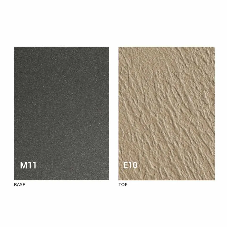 Transformerbart sofabord med mørteleffekt Top lavet i Italien - romantisk Viadurini