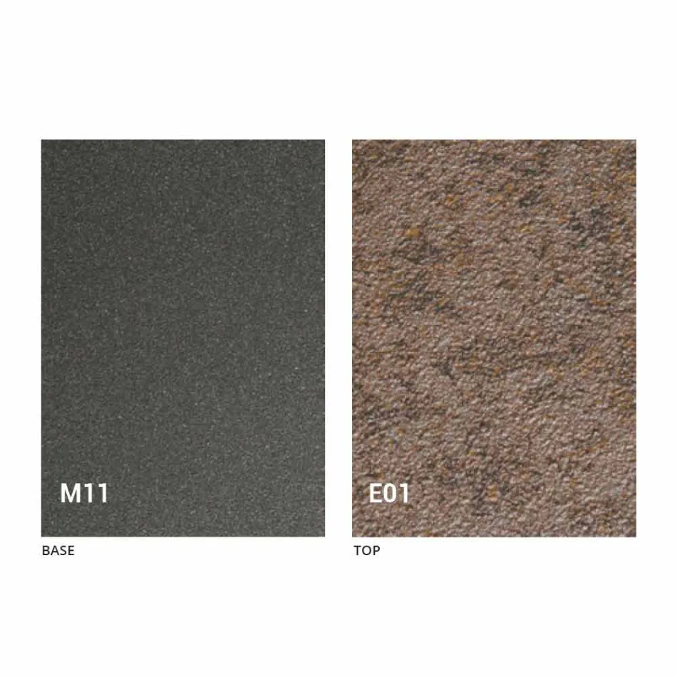 Transformerbart sofabord med mørteleffekt Top lavet i Italien - romantisk Viadurini