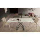 Moderne transformerbart sofabord i træ og metal fremstillet i Italien - Gabri Viadurini