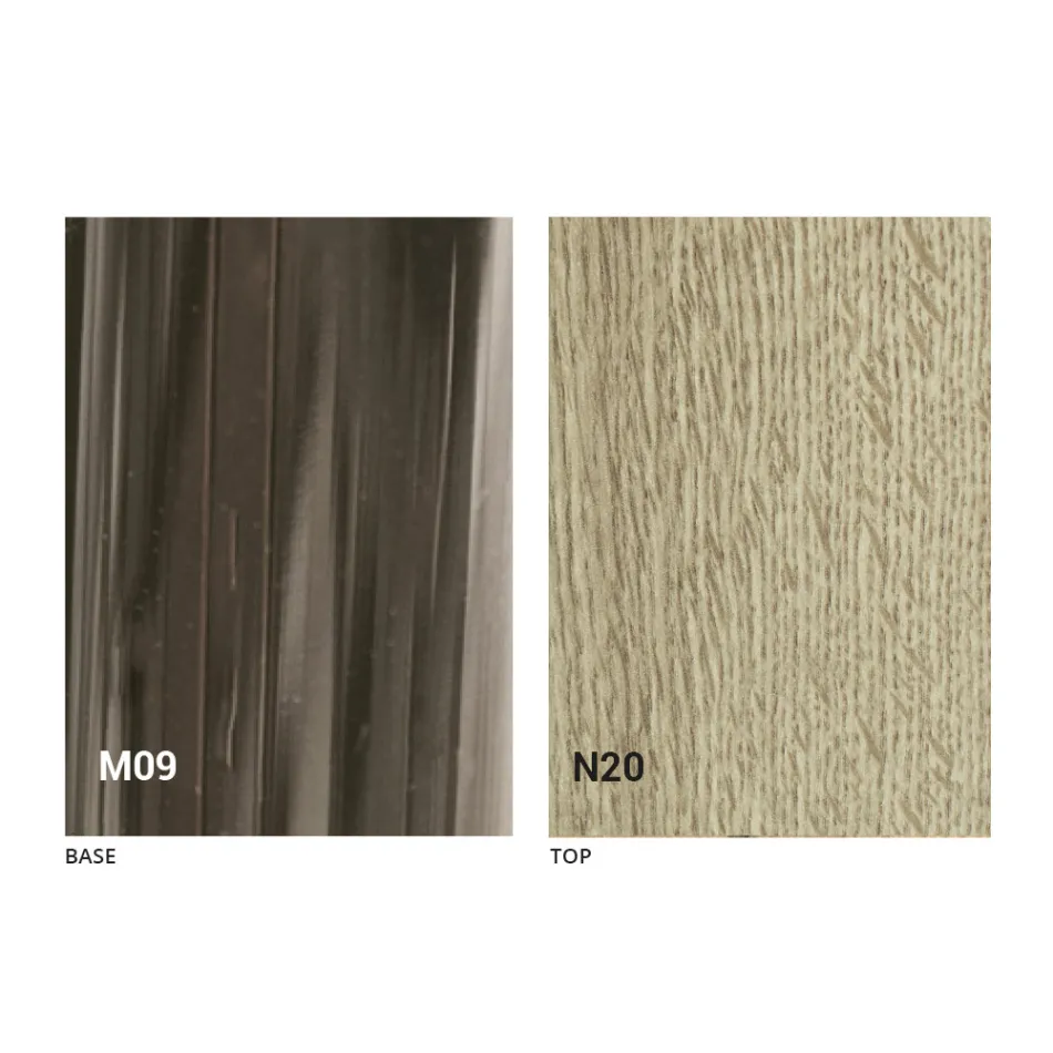 Moderne transformerende sofabord i træ og metal fremstillet i Italien - Gabri Viadurini