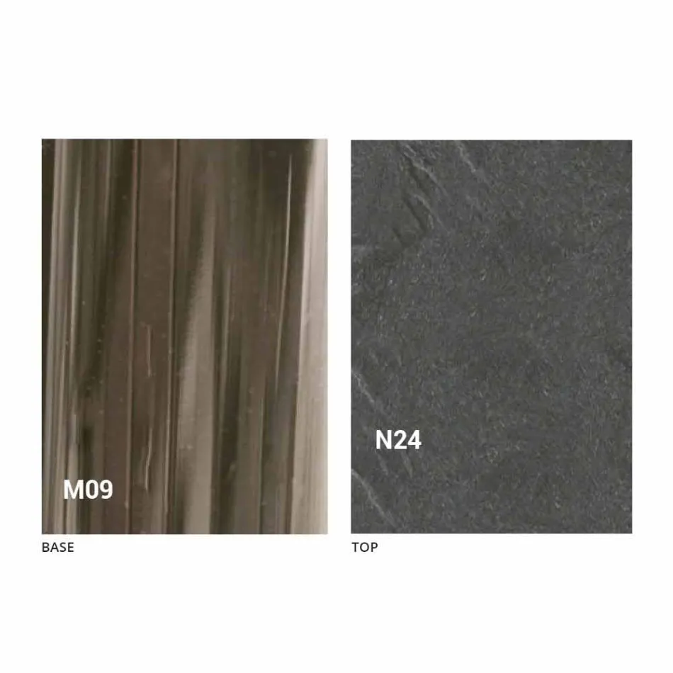 Moderne transformerbart sofabord i træ og metal fremstillet i Italien - Gabri Viadurini