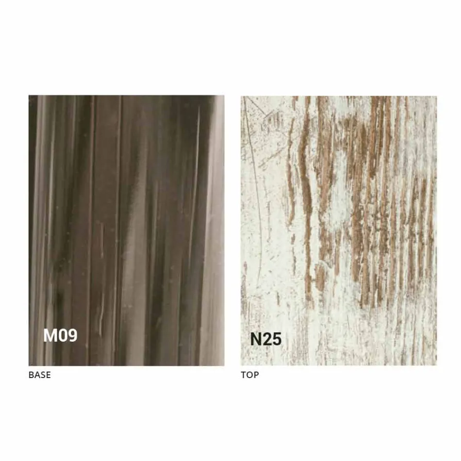 Moderne transformerbart sofabord i træ og metal fremstillet i Italien - Gabri Viadurini