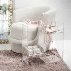 Sofabord i Transparent eller Fume Plexiglas Made in Italy - Janne Viadurini