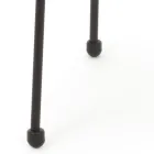 Udendørs stål sofabord med designer glasplade - Spumolizia Viadurini