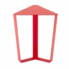 Udendørs metal sofabord forskellige farver, moderne italiensk design - Yasmine Viadurini