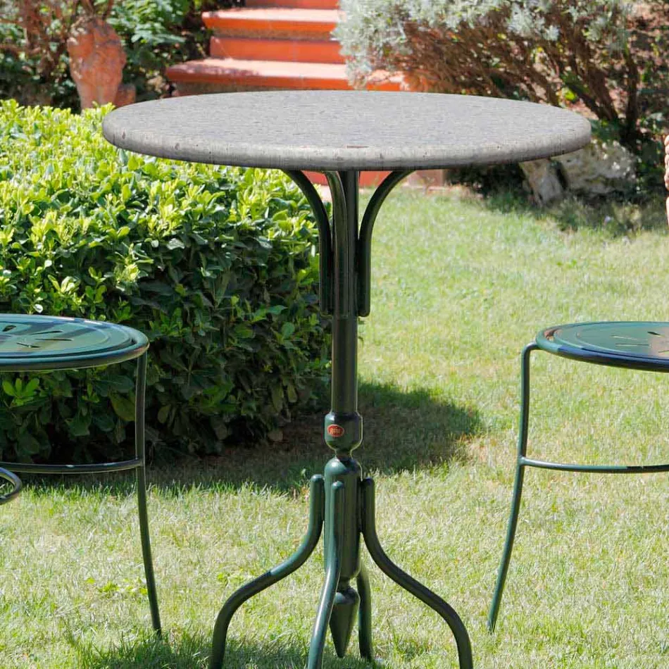 Sten udendørs sofabord håndlavet i Italien - Livigno Viadurini