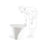 Udendørs sofabord i farvet polyethylen fremstillet i Italien - Igorina Viadurini