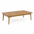 Homemotion Modern Teak Wood udendørs bord - Luanaedmea Viadurini