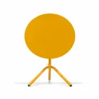 Rundt udendørs metal- og pladebord fremstillet i Italien - Alberic Viadurini