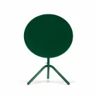 Rundt udendørs metal- og pladebord fremstillet i Italien - Alberic Viadurini