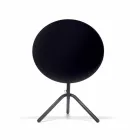 Rundt udendørs metal- og pladebord fremstillet i Italien - Alberic Viadurini