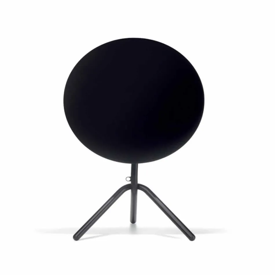 Rundt udendørs metal- og pladebord fremstillet i Italien - Alberic Viadurini