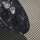 Udendørs sofabord stålkonstruktion lavet i Italien - Begynd med Myyour Viadurini