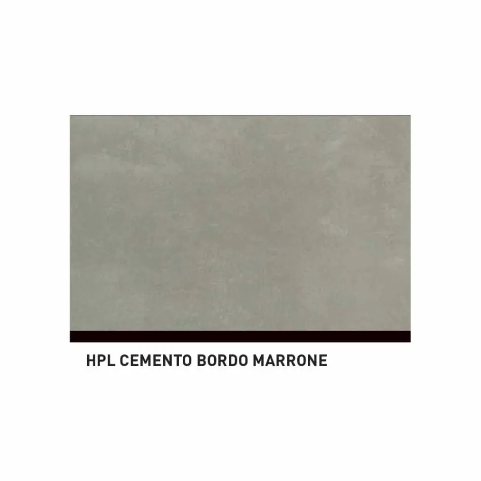 Varaschin System udendørs design bord i malet aluminium Viadurini