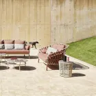 Havesofabordsfod i aluminium Made in Italy - Emma by Varaschin Viadurini