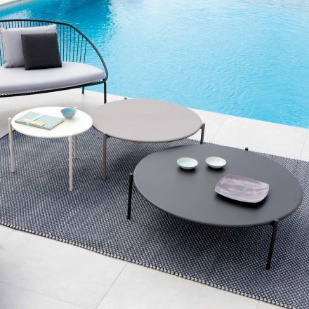 Have sofabord i stål i forskellige størrelser lavet i Italien - Sansa Viadurini