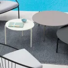 Have sofabord i stål i forskellige størrelser lavet i Italien - Sansa Viadurini