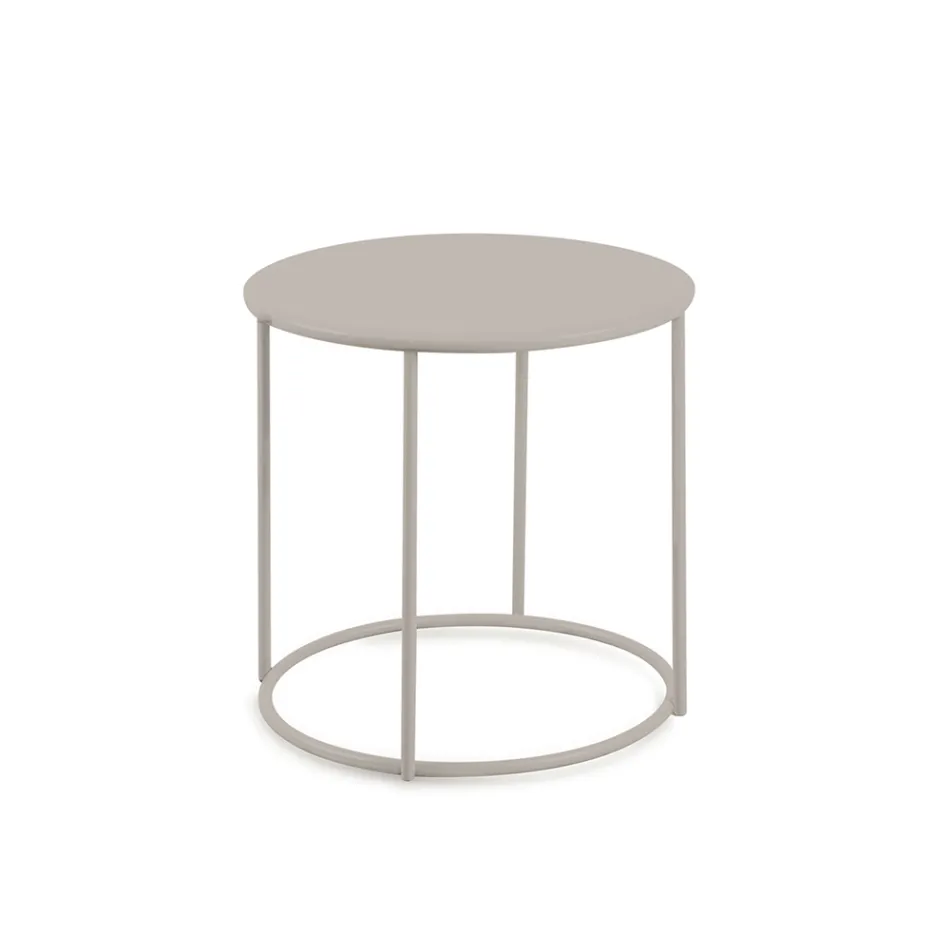 Have sofabord i galvaniseret stål i forskellige størrelser lavet i Italien - Brienne Viadurini