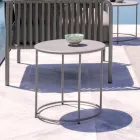 Have sofabord i galvaniseret stål i forskellige størrelser lavet i Italien - Brienne Viadurini