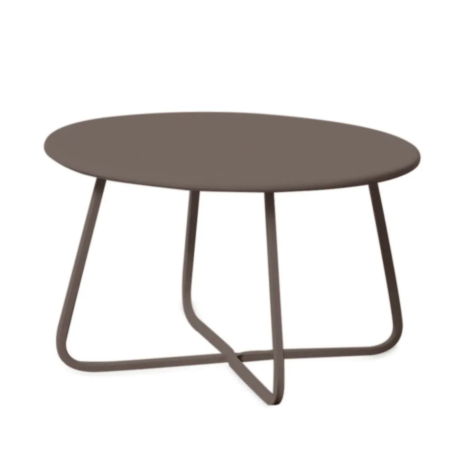 Have sofabord i galvaniseret stål Fremstillet i Italien - Brienne Viadurini