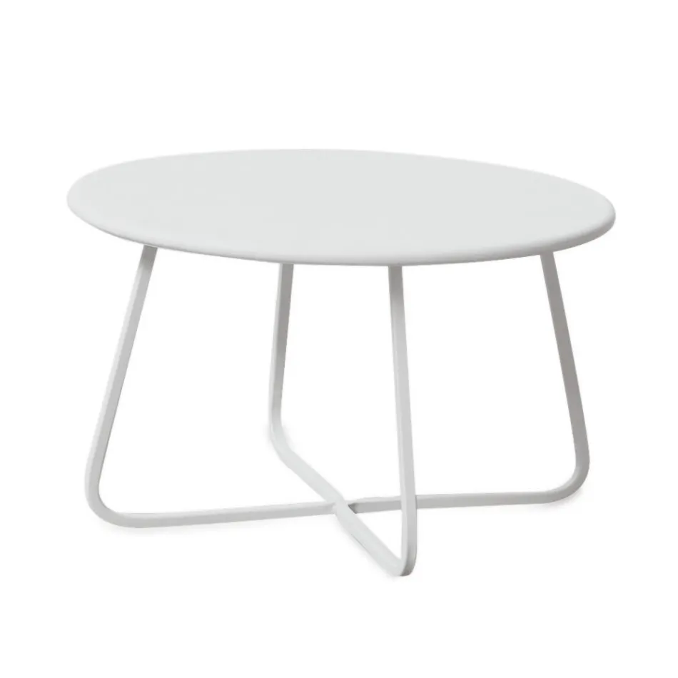 Have sofabord i galvaniseret stål Fremstillet i Italien - Brienne Viadurini