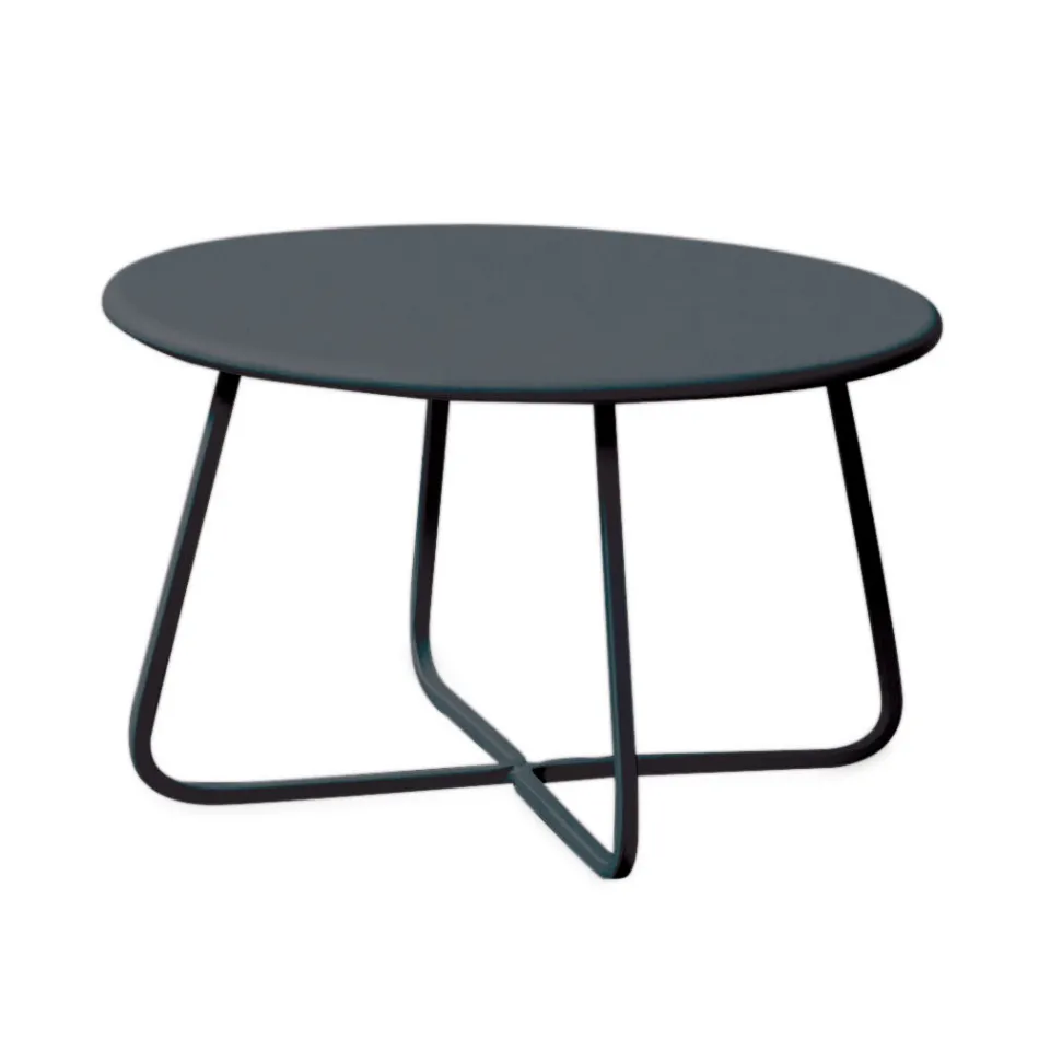 Have sofabord i galvaniseret stål Fremstillet i Italien - Brienne Viadurini