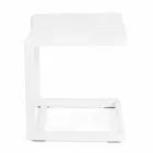 Homemotion Malet aluminium sofabord, 2 stykker - Rodric Viadurini