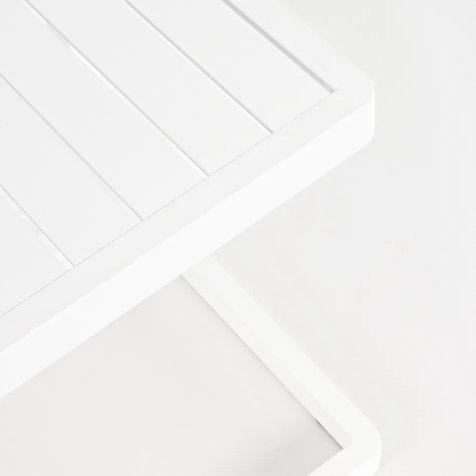 Have sofabord i malet aluminium, Homemotion, 2 stk - Rodric Viadurini