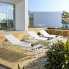 Have sofabord i malet aluminium, Homemotion, 2 stk - Rodric Viadurini