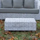 Have sofabord i naturfiber fra Kubù - Isildur Viadurini