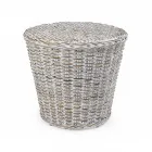 Have sofabord i naturfiber fra Kubù - Yokai Viadurini