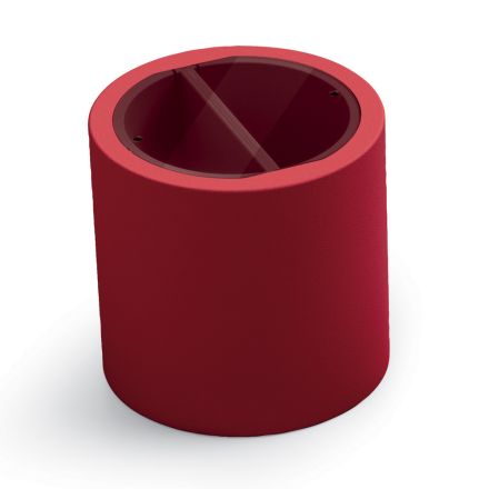 Have sofabord i polyethylen med beholder lavet i Italien - Stracco Viadurini