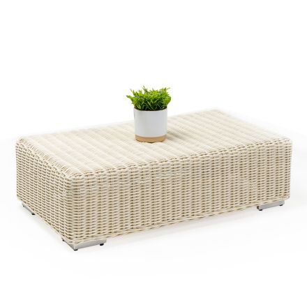 Have sofabord i håndvævet polyrattan - Yoko Viadurini