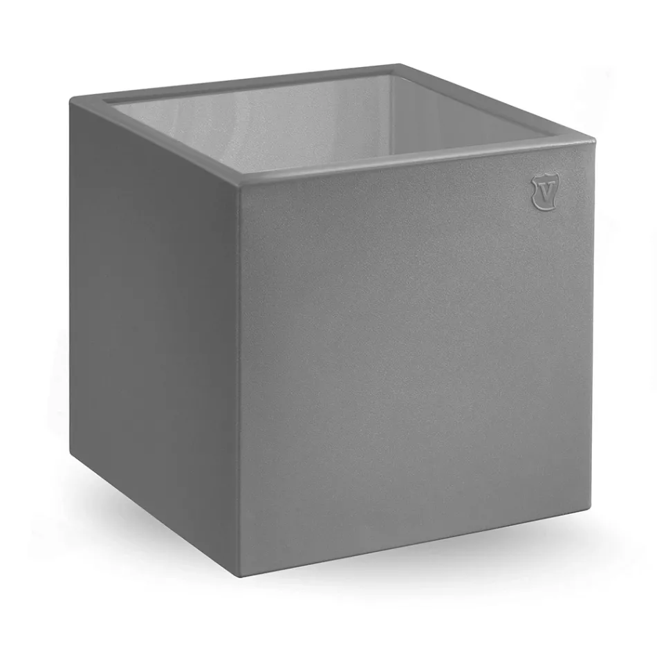 Square Garden sofabord i farvet polyethylen Fremstillet i Italien - Noemi Viadurini