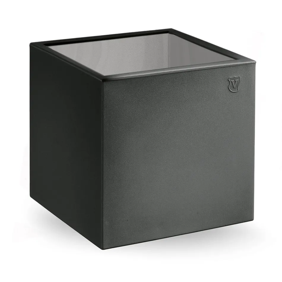 Square Garden sofabord i farvet polyethylen Fremstillet i Italien - Noemi Viadurini